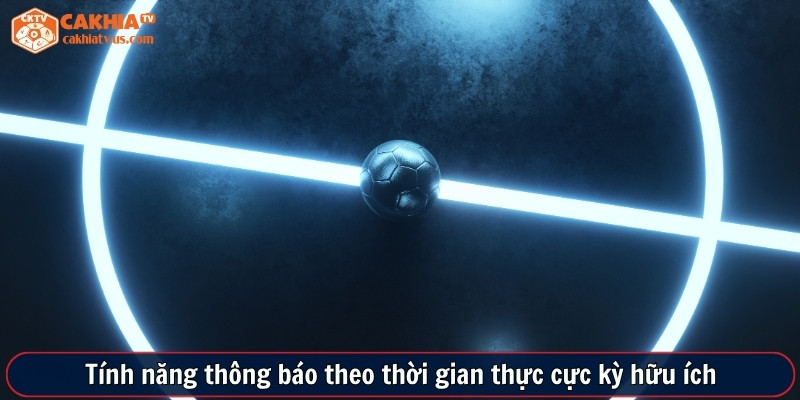 Tính năng thông báo theo thời gian thực cực kỳ hữu ích